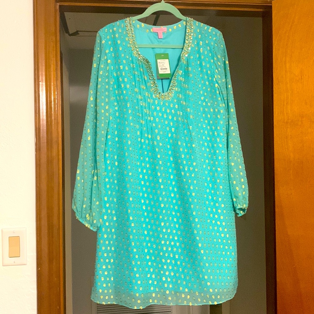 Lilly Pulitzer Colby Silk Tunic Dress | 12